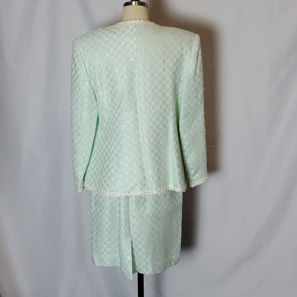 Vtg Blushe by Spiegel, 12 missy, w pc suit - Picture 7 of 11